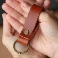 Leather Keychain
